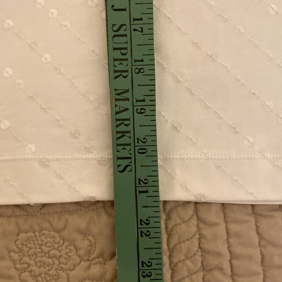 HP🔥 Valerie Stevens Vintage Sequin Sleeveless Cotton Tee - Picture 6 of 8